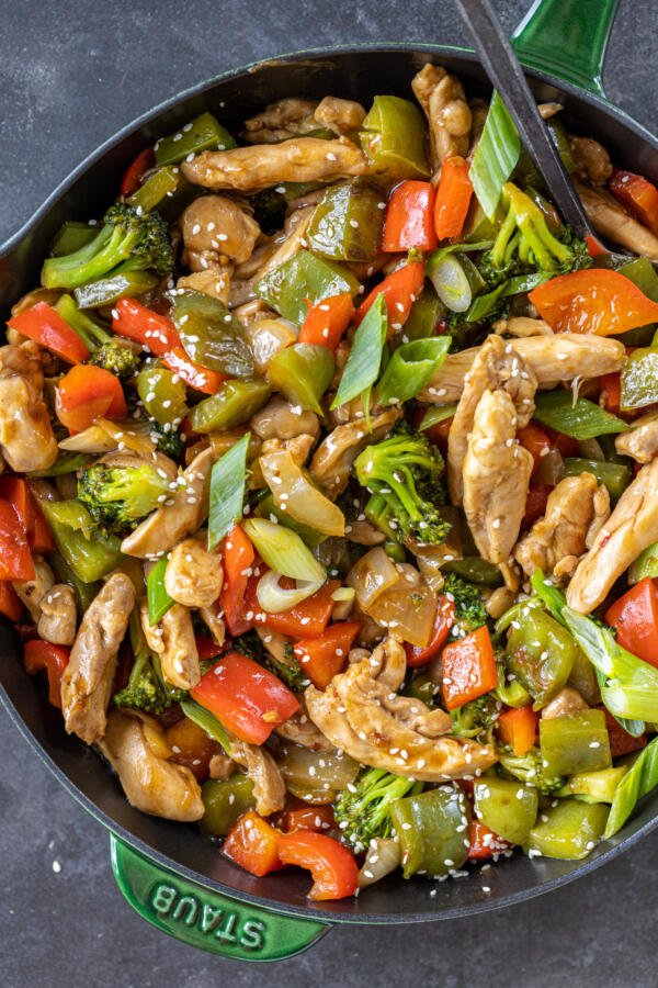 Easy PF Changs Ginger Chicken with Broccoli Recipe