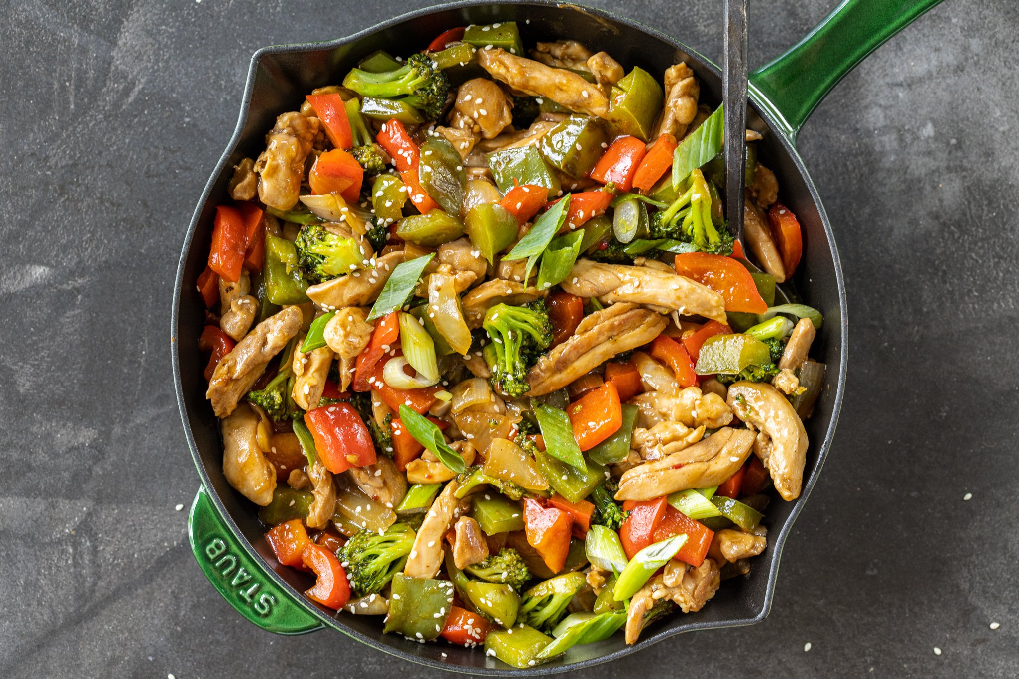 One Pan Hunan Chicken Recipe-image