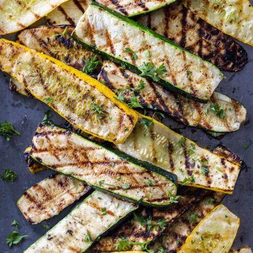 Grilled Zucchini and Squash - Momsdish