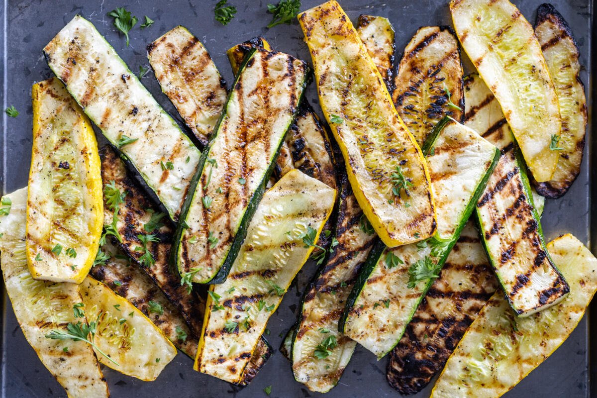 Grilled Zucchini And Squash - Momsdish