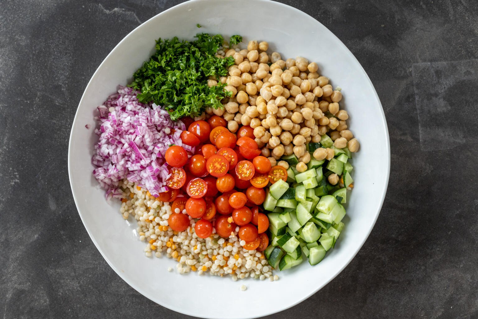 Israeli Couscous Salad Recipe - Momsdish