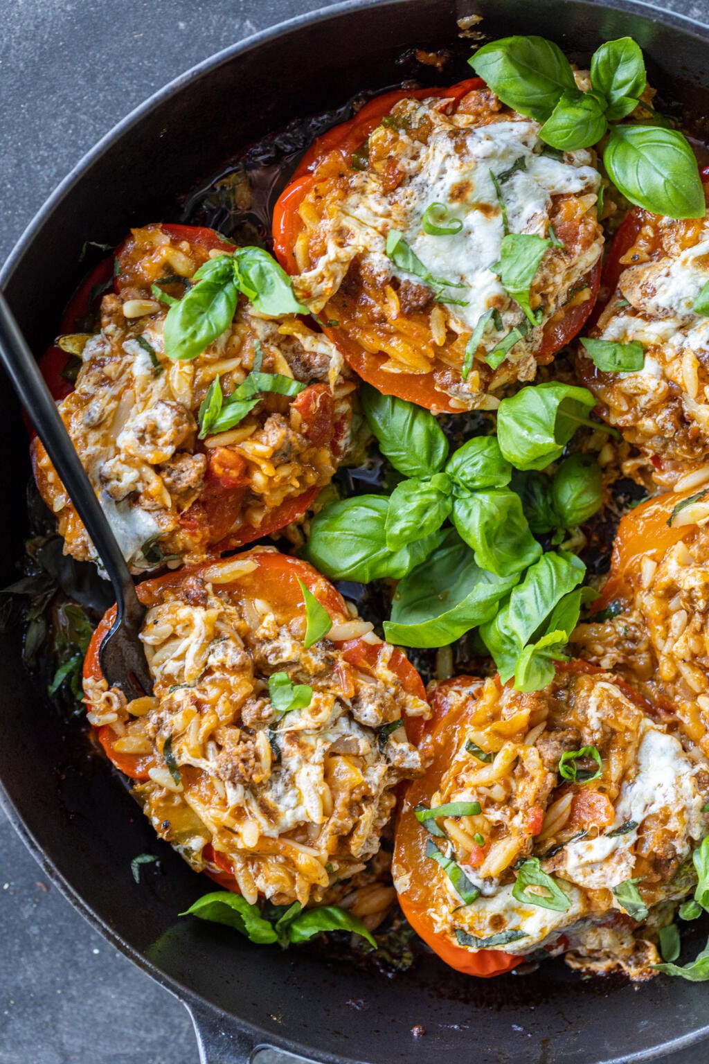 Italian Stuffed Peppers Momsdish