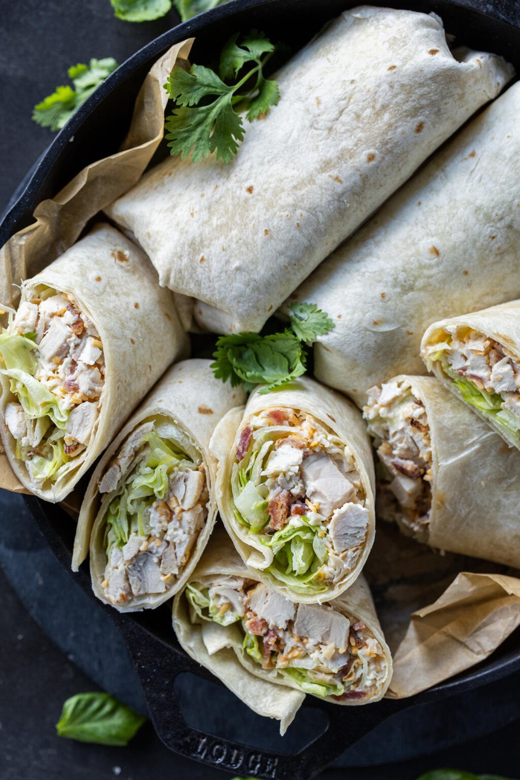 Chicken Ranch Wraps Recipe Momsdish 1887