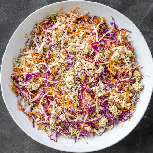 The Best Ramen Noodle Salad - Momsdish