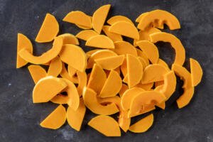 Sliced Butternut Squash.