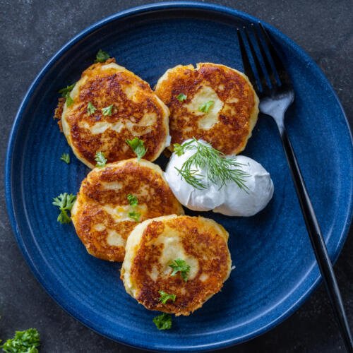 Mashed Potato Pancakes (4 Ingredients) - Momsdish
