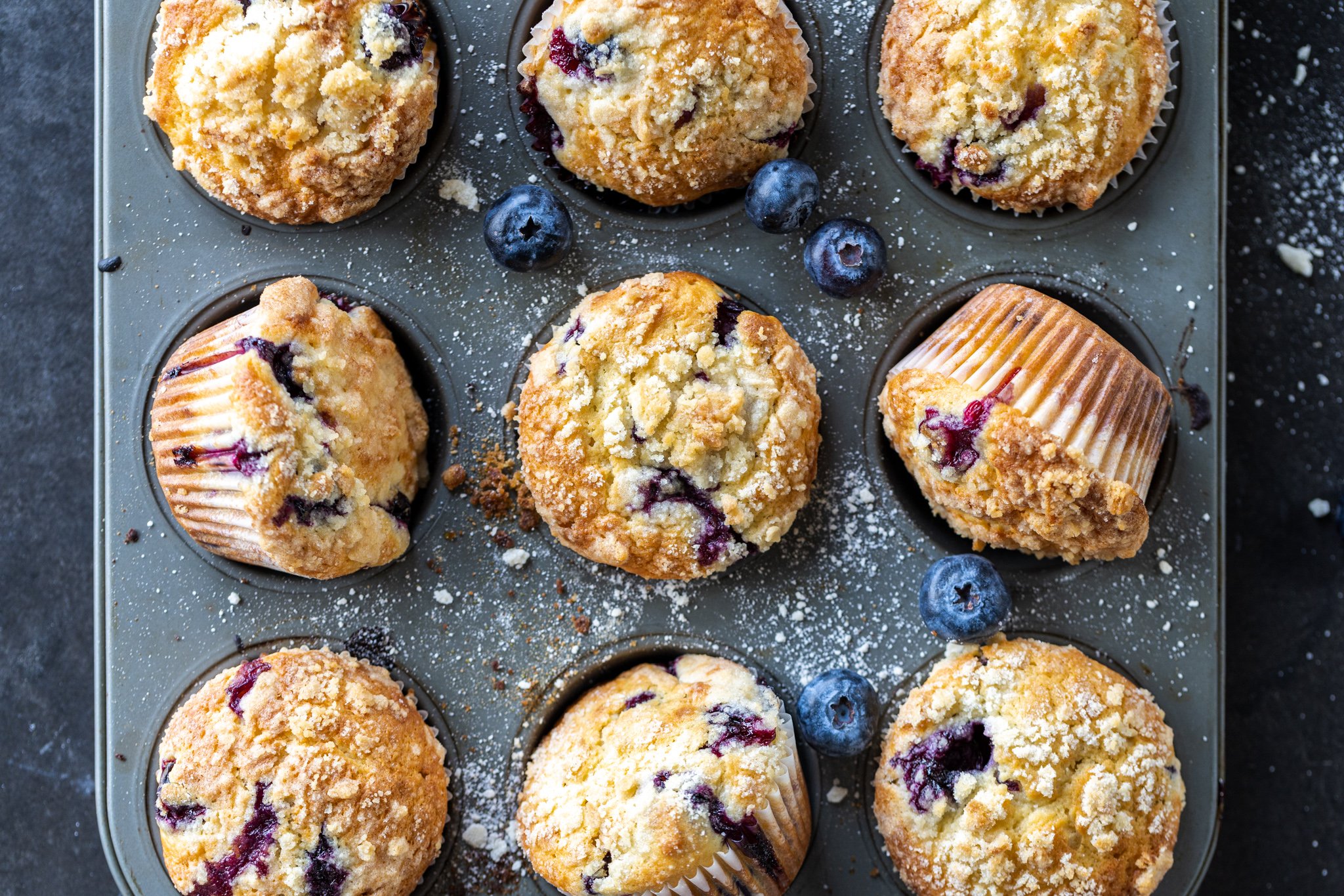 Blueberry Muffin Recipe (The Best)-image