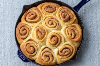 Brioche Cinnamon Rolls with out icing.