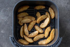 Air Fryed apple slices.