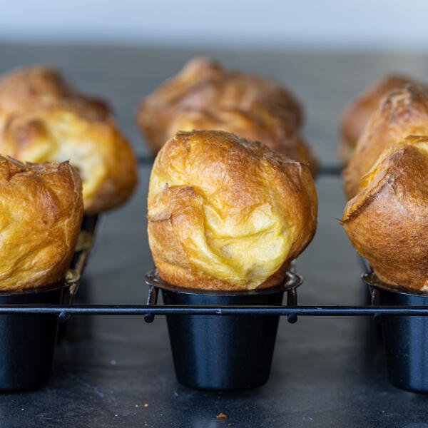 Baked Popovers.