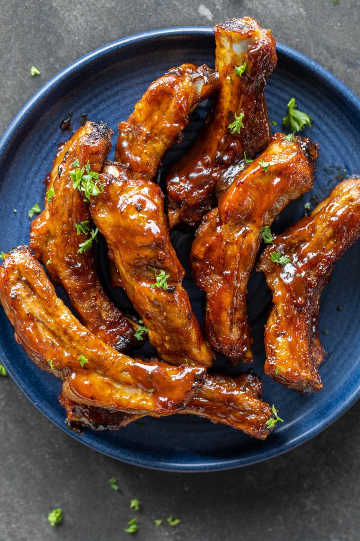 Air Fryer Ribs (BBQ) - Momsdish