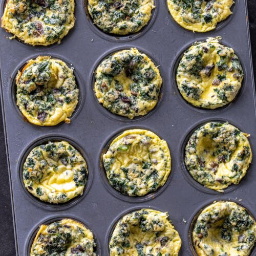 Kale & Mushroom Egg Bites (Starbucks Inspired) Momsdish