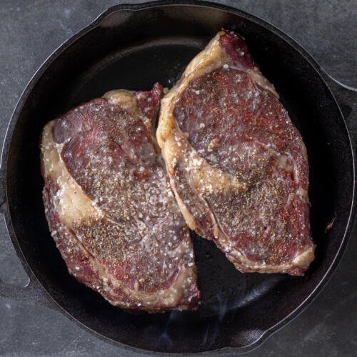 Reverse Sear Steak (Oven) Momsdish