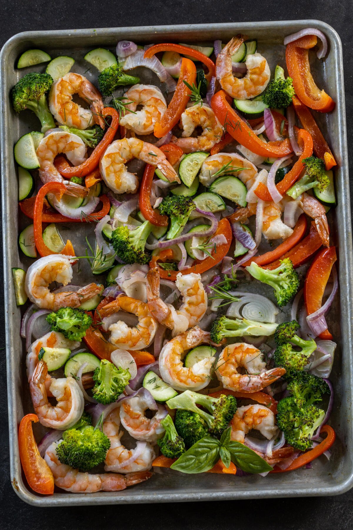 Sheet Pan Shrimp and Veggies