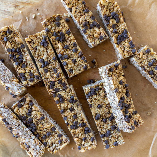 Cut up Chewy Granola Bars.
