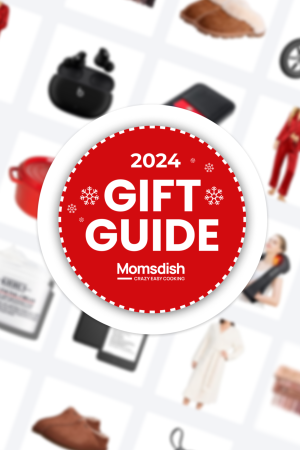 Gift Guide writing with images of product around 
