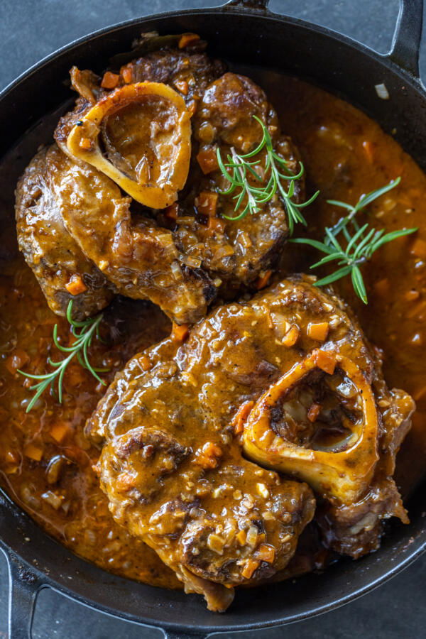 Osso Buco ona. serving tray.