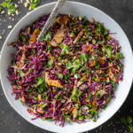 Asian Chicken Salad in a serving bowl.