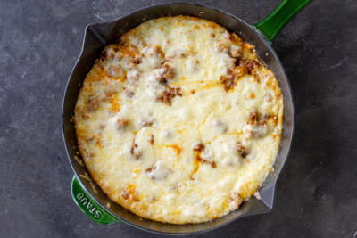 Cooked Queso Fundido in apan.