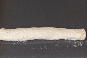 Rolle dup Cottage Cheese Cinnamon Rolls dough.