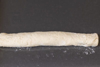 Rolle dup Cottage Cheese Cinnamon Rolls dough.