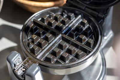 Waffle maker.