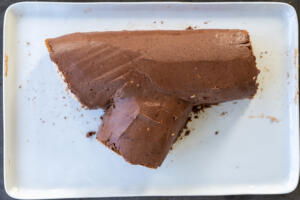 Creamed Yule Log Cake.