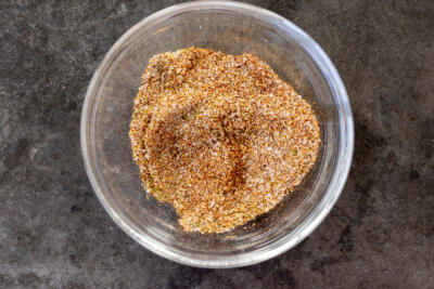 Seasoning in a bowl.