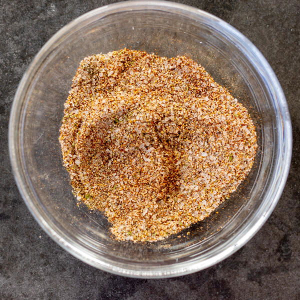 Seasoning in a bowl.