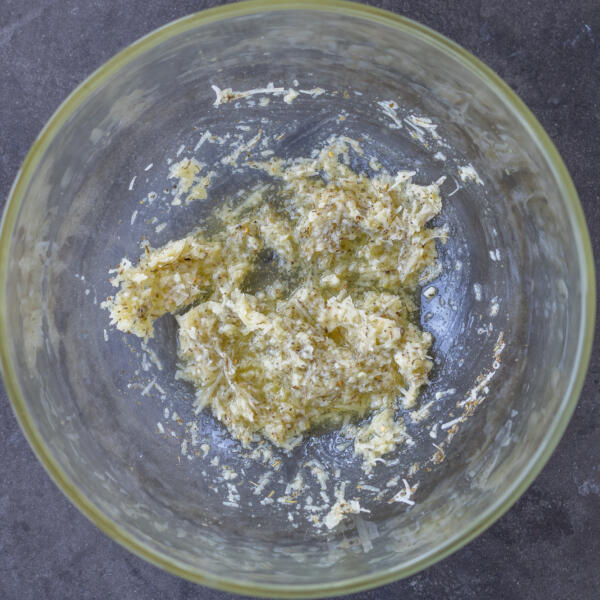 Marinade for Garlic Parmesan Chicken.