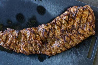 Grilled Skirt Steak.