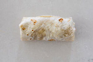 Wrapped up burrito.
