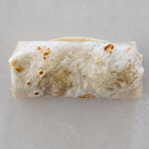 Wrapped up burrito.